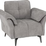 Amalfi 1 Seater Sofa Chair Grey
