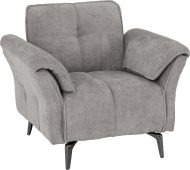 Amalfi 1 Seater Sofa Chair Grey