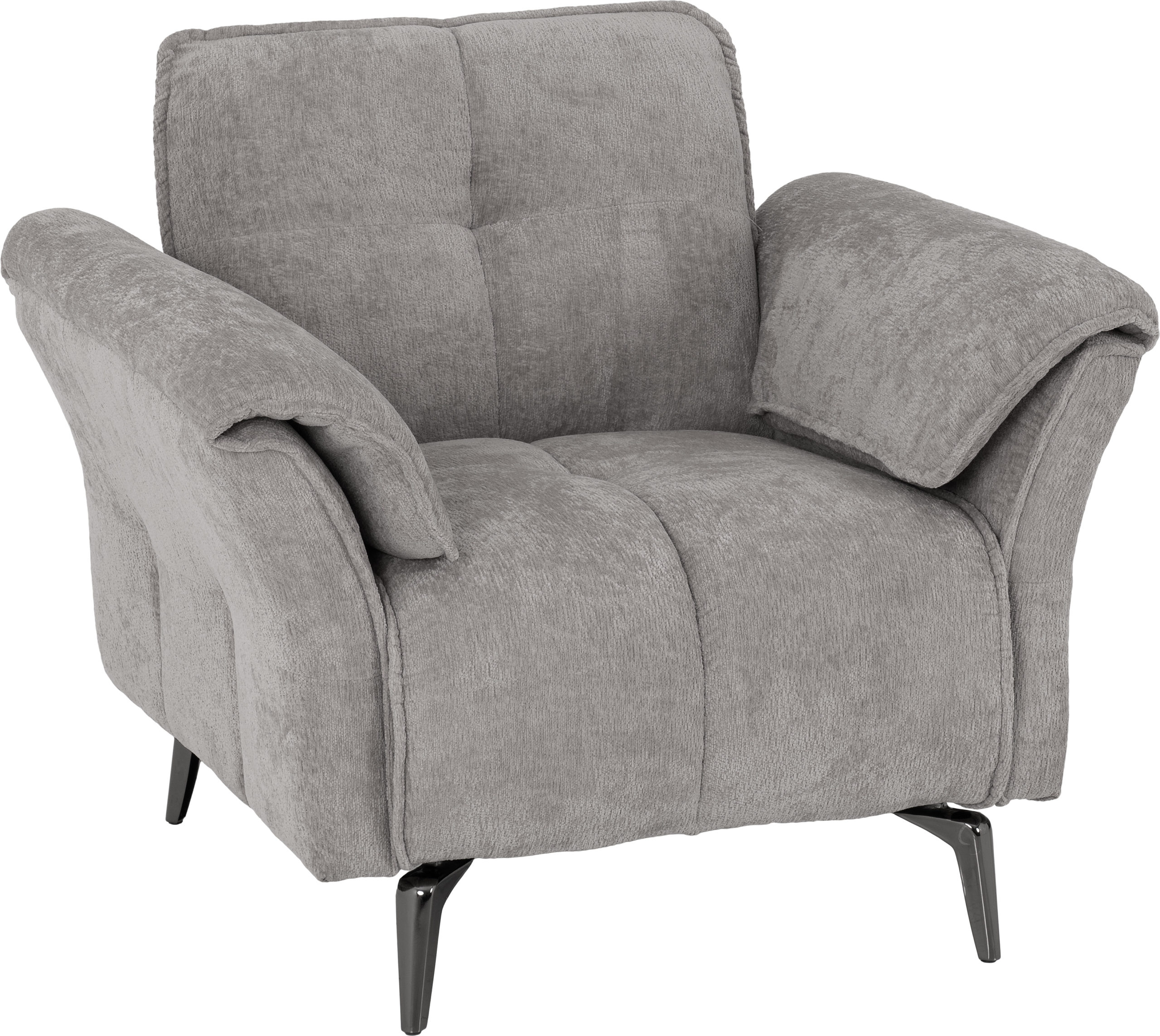 AMALFI-1-SEATER-CHAIR-GREY-FABRIC-2024-300-308-074-01-scaled Amalfi 1 Seater Sofa Chair Grey - Image 1