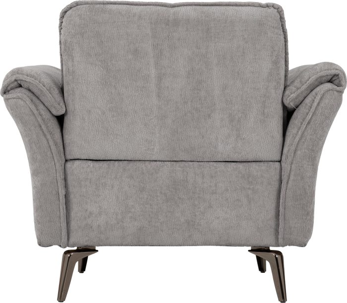 Amalfi 1 Seater Sofa Chair Grey - Image 3