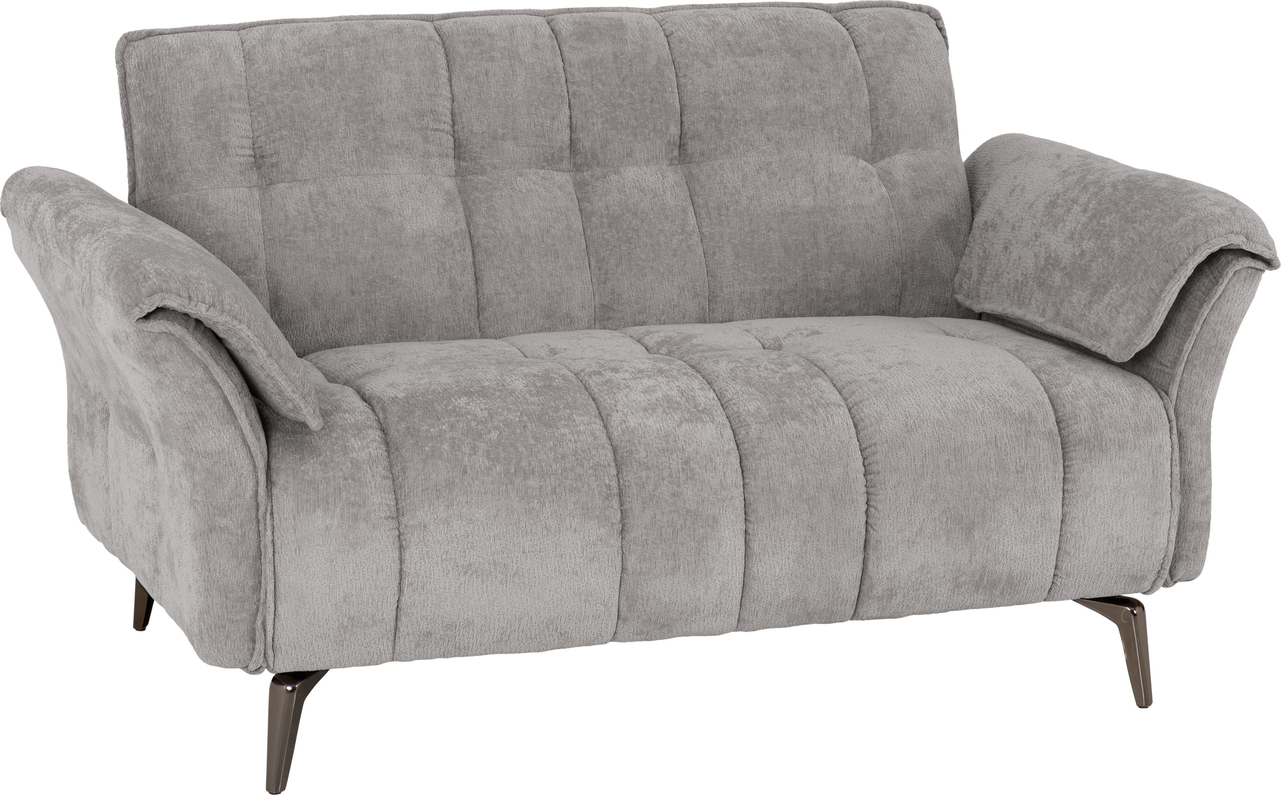 AMALFI-2-SEATER-SOFA-GREY-FABRIC-2024-300-308-075-01-scaled Amalfi 2 Seater Sofa Grey Fabric - Image 1