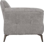 Amalfi 2 Seater Sofa Grey Fabric - Image 4