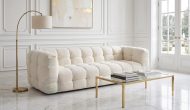 Martha Teddy Boucle 3 Seater Sofa