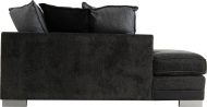 Elsa Left Hand Facing Corner Sofa - Dark Grey - Image 3