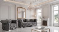 Chevron Classic Luxury Sofa | Single, 3 Seater or L Shape All Options