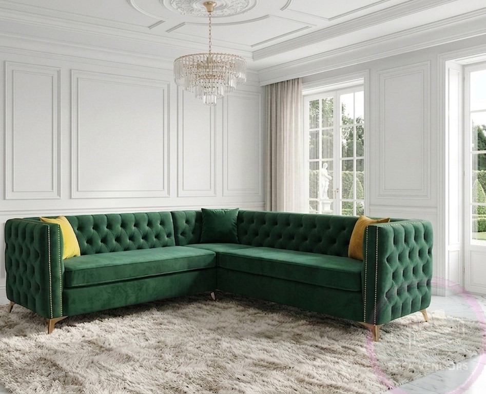 Ellington l shape Ellington Luxury Sofa | Single, 3 Seater or L Shape All Options - Image 1