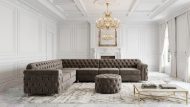 Sterling Chesterfield Luxury Sofa | Single, 3 Seater or L Shape All Options - Image 2