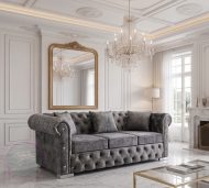 Chevron Classic Luxury Sofa | Single, 3 Seater or L Shape All Options - Image 2