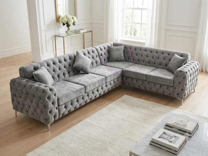 Marble Luxury Chesterfield Sofa | 2 Seater, 3 Seater, Corner Sofa Options - Image 2